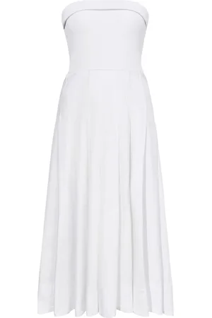Proenza Schouler Vestido midi palabra de honor