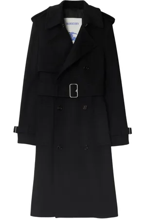 Burberry Gabardina con solapa de muesca