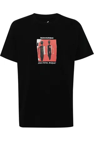 Maharishi Camiseta con logo estampado