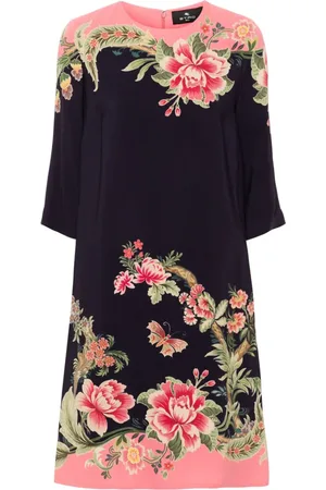 Etro Vestido midi con estampado floral