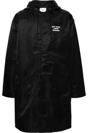 Drôle de Monsieur Parka con capucha y apliques