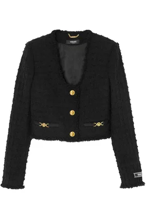 VERSACE Chaqueta de tweed Heritage