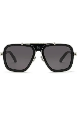 Philipp Plein Gafas de sol Plein Icon con montura oversize