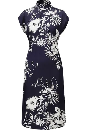 SHANGHAI TANG Vestido midi Shukui