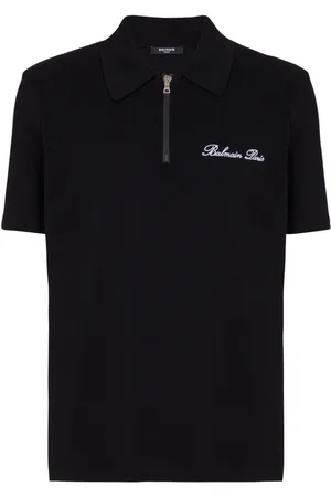 Balmain Polo con logo bordado