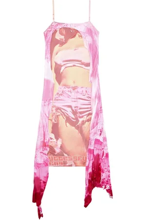 Diesel Vestido D-Malory-Long drapeado