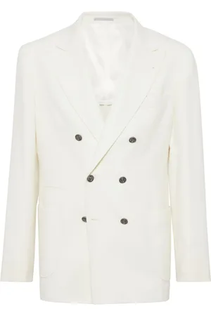 Brunello Cucinelli Blazer con doble botonadura