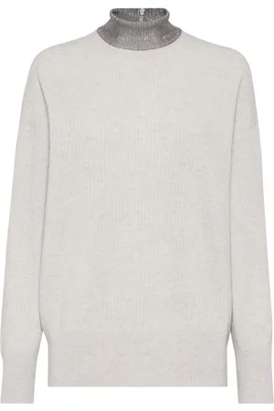 Brunello Cucinelli Jersey con cadena Monili