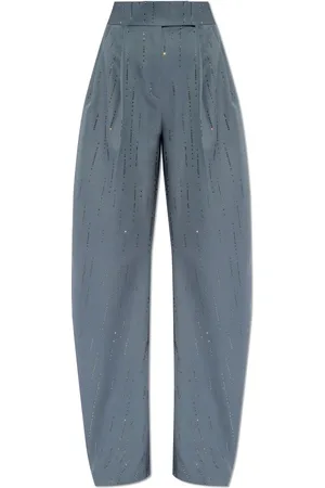 The Attico Pantalones con detalles de cristal Gary