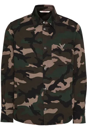 VALENTINO GARAVANI Chaqueta con motivo militar