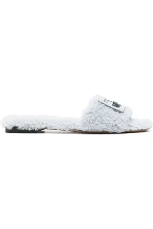 Fendi Sandalias Baguette con pelo