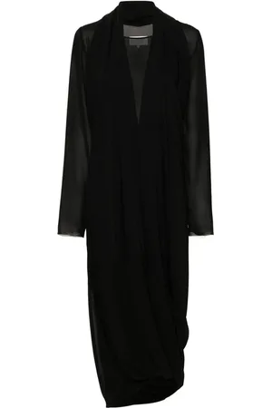 Maison Margiela Vestido largo a capas