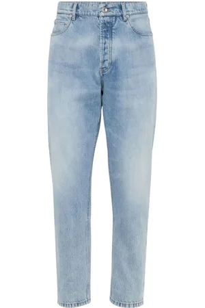 Brunello Cucinelli Vaqueros slim de talle medio