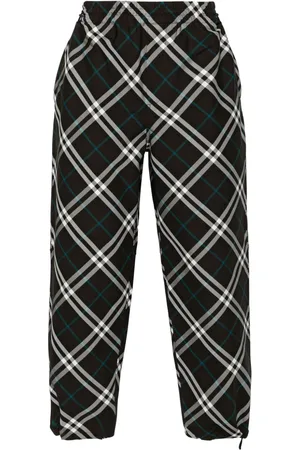 Burberry Pantalones holgados con estampado Vintage Check