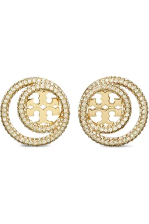 Tory Burch Pendientes Miller con anillo doble
