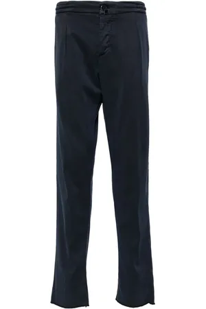 Kiton Pantalones ajustados con pinzas