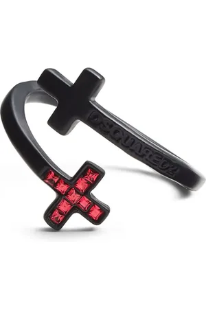 Dsquared2 Anillo con logo grabado