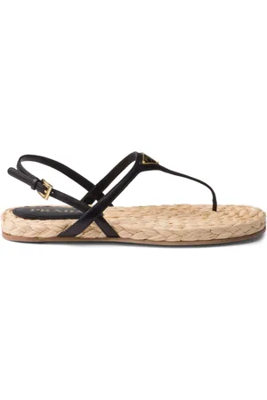 Prada Sandalias con logo triangular