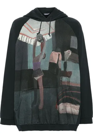 UNDERCOVER Sudadera con capucha y estampado gráfico