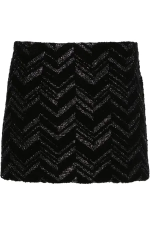 Missoni Minifalda con diseño en zigzag