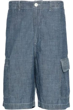 Universal Works Bermudas cargo de tejido cambray