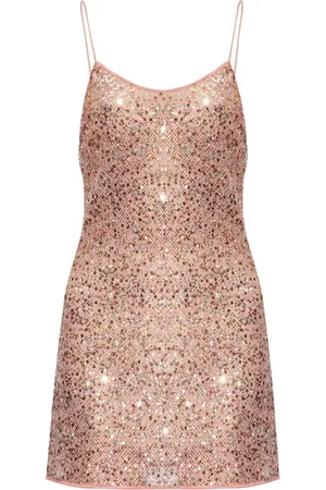 Oseree Vestido corto con lentejuelas