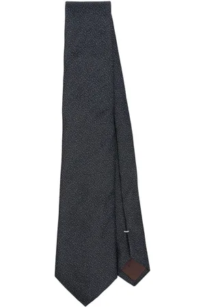 CANALI Corbata con motivo en jacquard