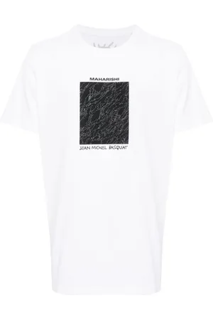 Maharishi Camiseta con logo estampado