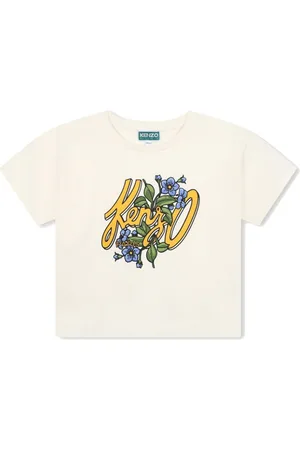 Kenzo Camiseta con logo estampado