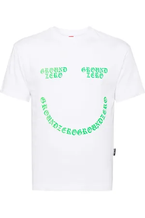 Ground Zero Camiseta con logo estampado