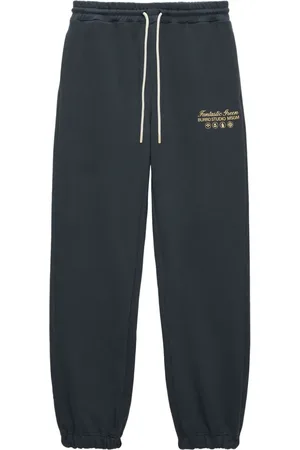 Msgm Pantalones joggers con logo estampado