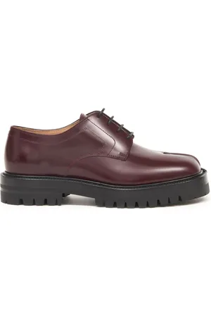 Maison Margiela Zapatos derby Tabi con cordones