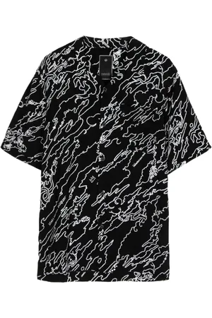 Maharishi Camisa Maha Basquiat con estampado abstracto