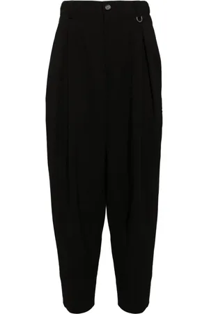SONGZIO Pantalones balloon con pliegues