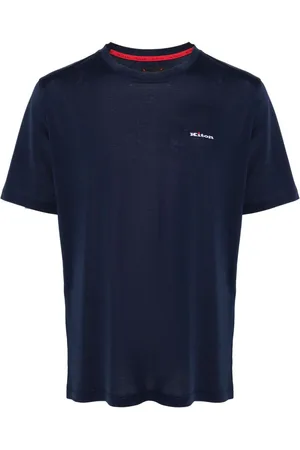 Kiton Camiseta con logo bordado