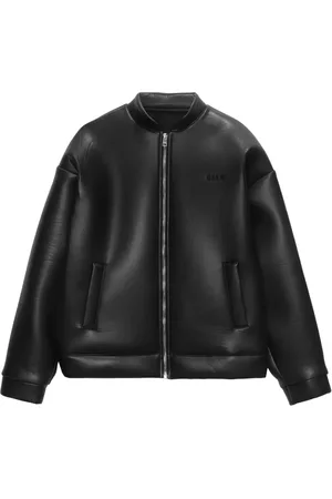 Msgm Chaqueta con logo bordado