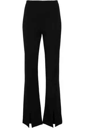 Maje Pantalones acampanados con abertura