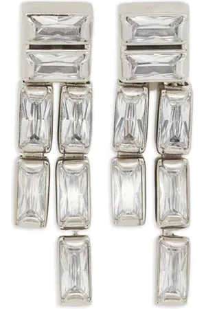 Jil Sander Pendientes con zirconia cúbica
