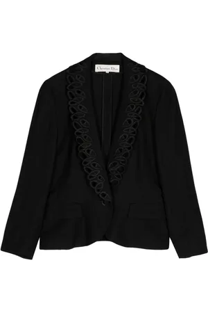 Dior Blazer con ribete bordado