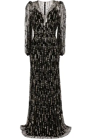 Jenny Packham Vestido de fiesta Moondance con lentejuelas