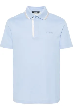 VERSACE Polo con logo bordado