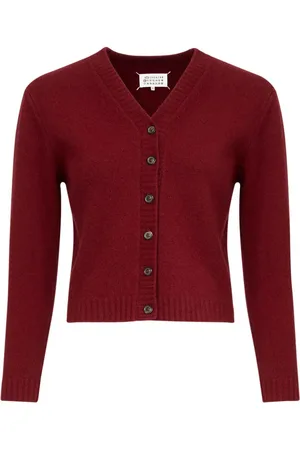 Maison Margiela Cárdigan con cuello en V