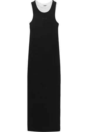 Msgm Vestido largo a capas