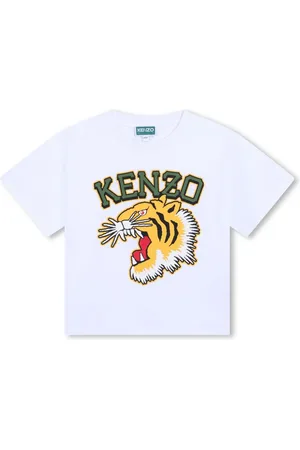 Kenzo Camiseta con logo estampado