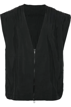 Issey Miyake Chaleco Cascade con detalle plisado