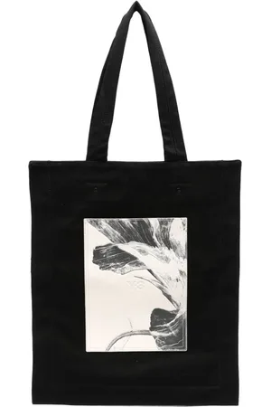 Y-3 Bolso shopper con motivo floral