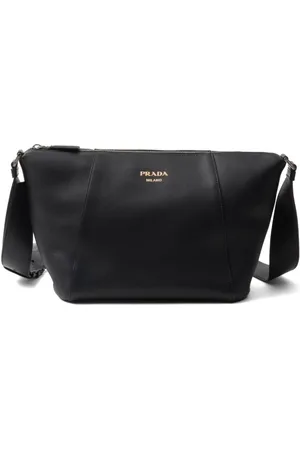 Prada Bolso de hombro con sello del logo