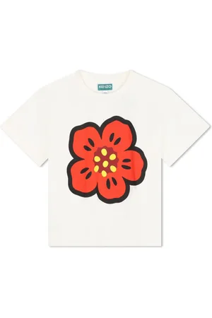 Kenzo Camiseta Boke Flower con logo