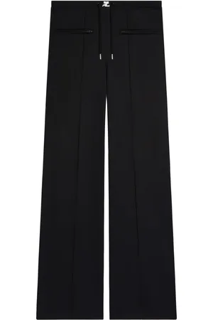 Courrèges Pantalones de chándal de talle bajo