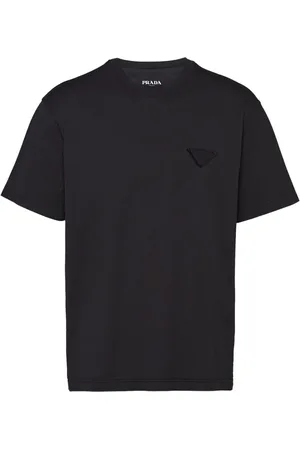 Prada Camiseta con parche del logo